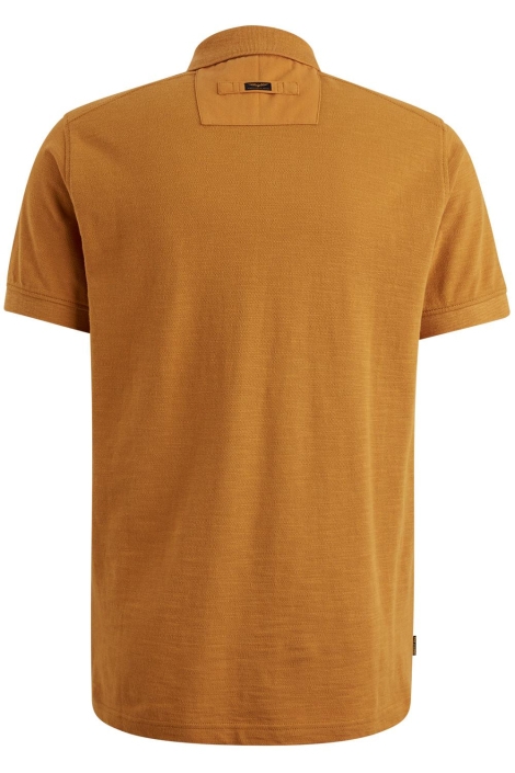 PME legend short sleeve polo pique slub